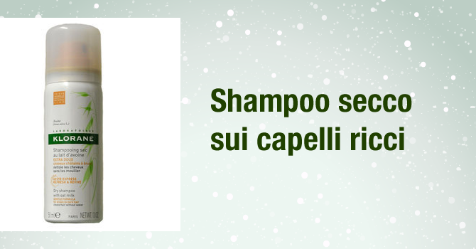 Shampoo secco capelli ricci Shampoo secco capelli ricci
