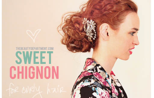 Tutorial Per Fare Un Morbido Chignon Sui Capelli Ricci